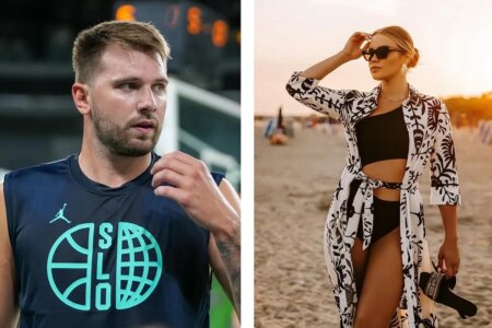 Luka Doncic’s partner Anamaria Goltes heads to the hospital as the couple prepares to welcome another child