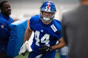 New York Giants’ Cam Skattebo gives fans hope with latest ankle recovery update