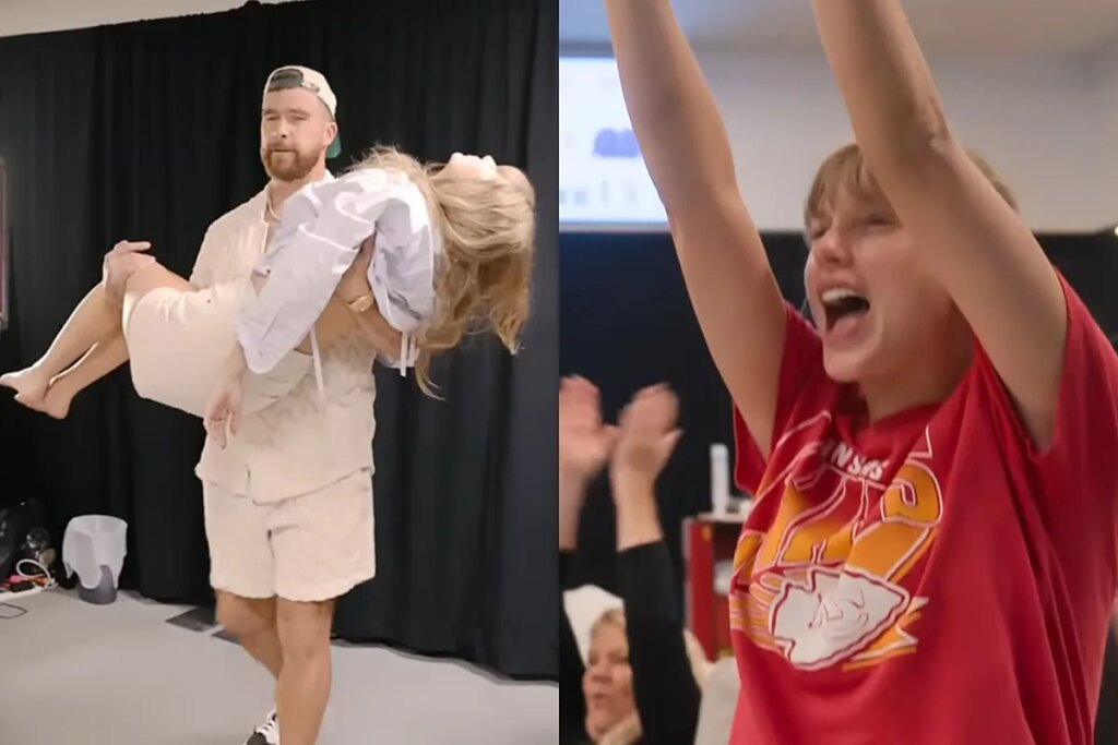 Taylor Swift suns with no-makeup look in The End of an Era teaser featuring Chiefs superstar Travis Kelce