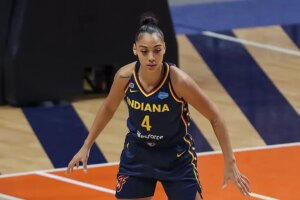 Kysre Gondrezick poses for Playboy and the photos are the most sought after by WNBA fans