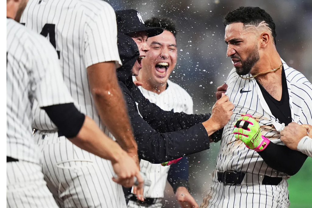 The Dodgers want to snatch a 34-home-run slugger from the Yankees