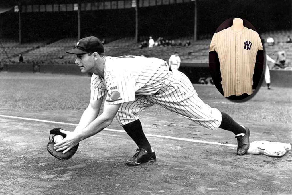 Lou Gehrig’s 1937 Yankees jersey up for auction: the incredible amount it is expected to fetch