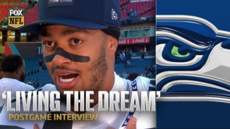 Jaxon Smith-Njigba shows LOVE to Seattle after dominant outing in Seahawks’ win over Titans 💙🔥