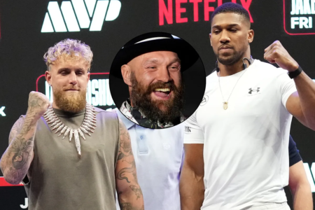 Anthony Joshua claims Jake Paul is “better” than Tyson Fury for one specific reason
