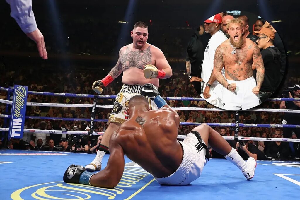 Andy Ruiz advises Jake Paul on how to knock out Anthony Joshua