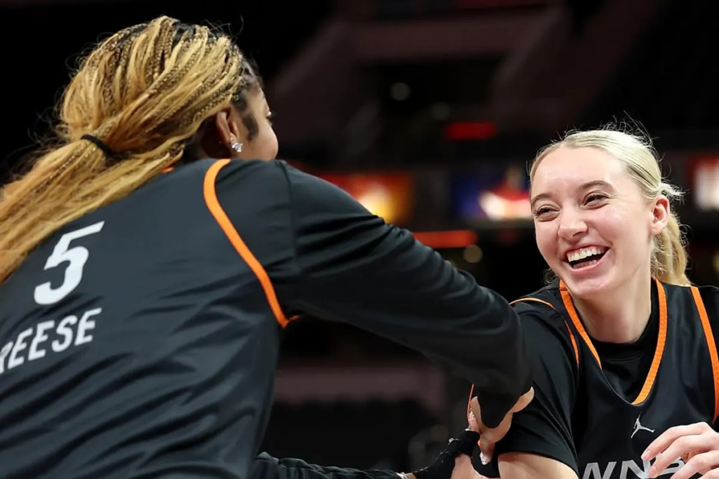 “You asked for it”: Angel Reese and Paige Bueckers stole the show at the NBA Magic-Knicks game