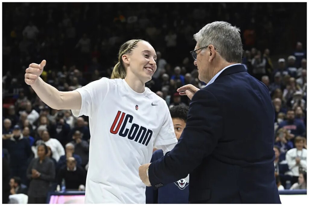 Geno Auriemma elevates Paige Bueckers’ ambitions and sees her as possible USA successor to Sue Bird