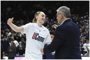 Geno Auriemma elevates Paige Bueckers’ ambitions and sees her as possible USA successor to Sue Bird