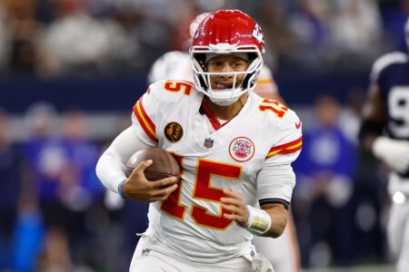 What was the story behind Kansas City’s draft-day trade that landed them Patrick Mahomes?