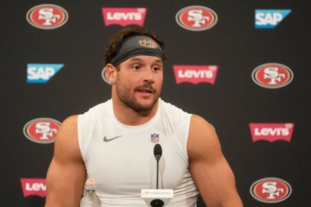 Nick Bosa officially launches his relationship with the mystery woman who has appeared in his social media videos