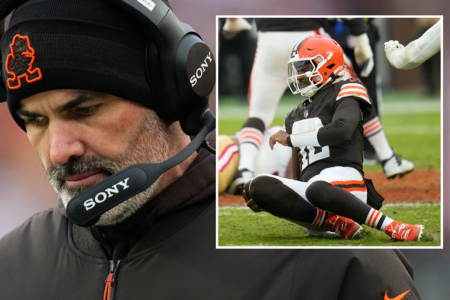 Shedeur Sanders will decide whether Kevin Stefanski stays with the Cleveland Browns; the quarterback holds major power
