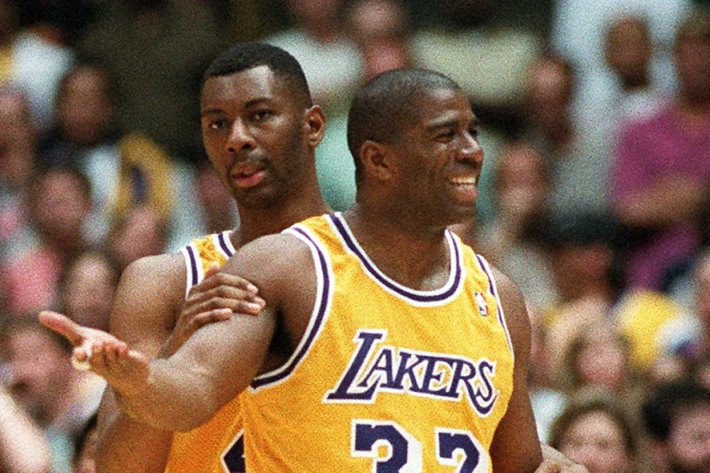 NBA legend Magic Johnson pays tribute to former teammate Elden Campbell after heartbreaking loss