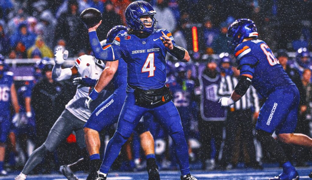 Maddux Madsen Leads Boise State Over UNLV for 3rd-Straight Mountain West Title