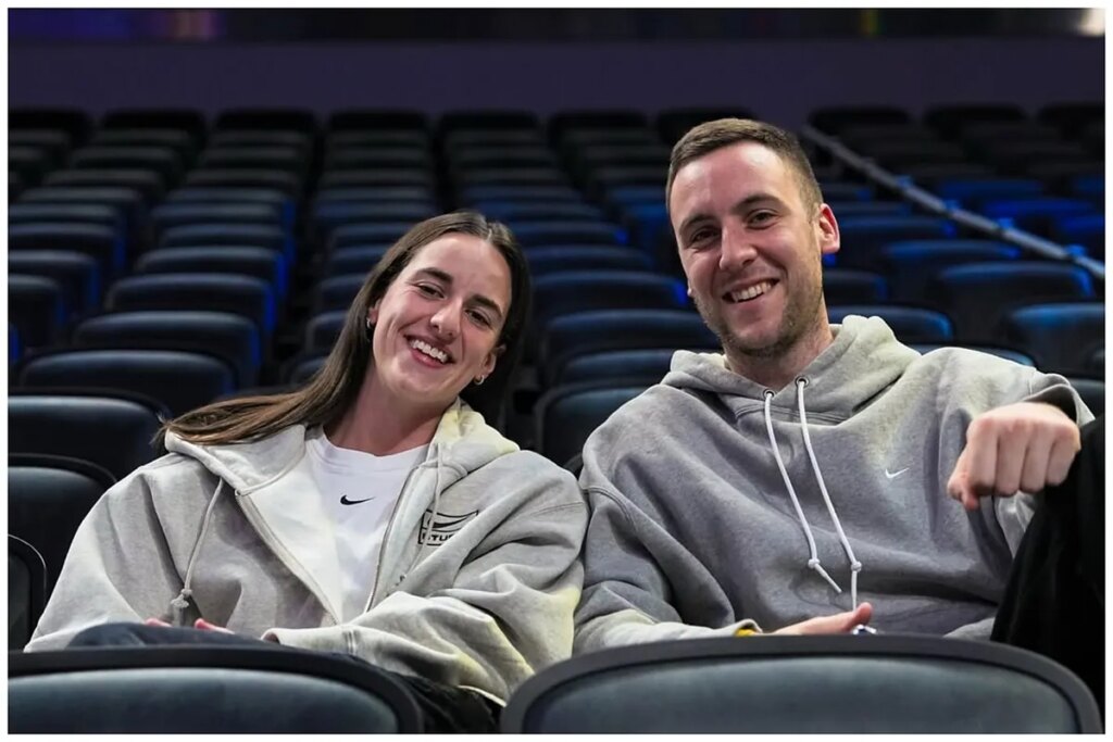 The great love gesture of Caitlin Clark toward his boyfriend Connot McCaffery reahces Butler Bulldogs locker room