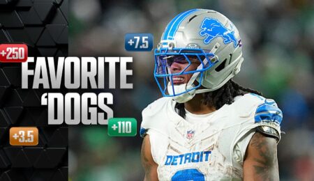 Favorite ‘Dogs: Back Lions to Test 1st-Place Rams