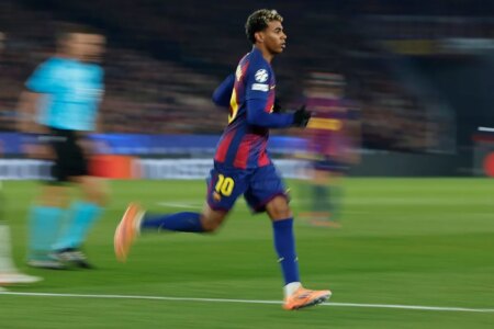 Lamine Yamal breaks Mbappe’s Champions League record