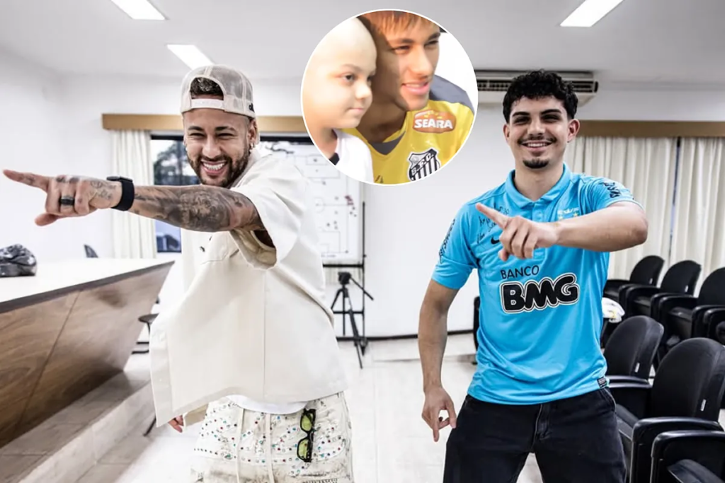 Neymar reunited with Matheus, the boy with leukemia who asked him for a “dancinha” in 2012, and thrilled everyone