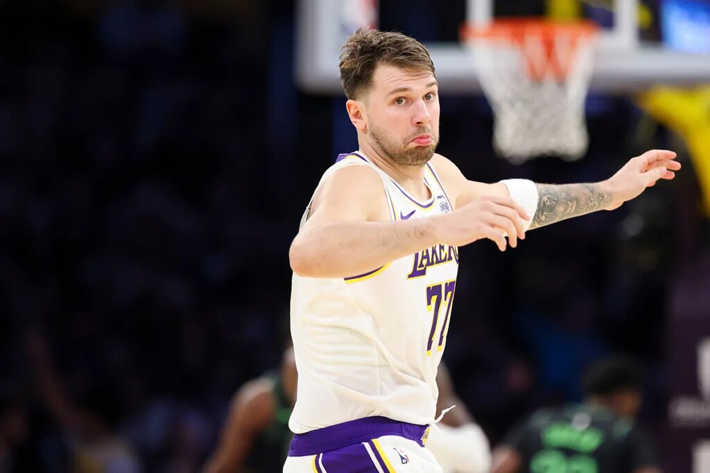 Luka Doncic leaves LeBron James and JJ Redick frustrated as he outduels them in a heated Lakers internal competition