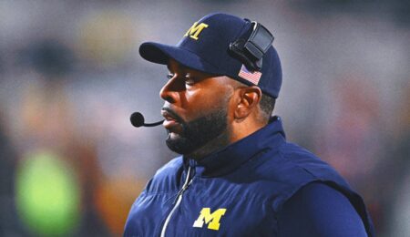 Fired Michigan Football Coach Sherrone Moore Spent Night in County Jail