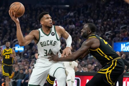 Draymond Green emerges as the key piece in a massive potential trade between the Warriors and Bucks centered on Giannis Antetokounmpo