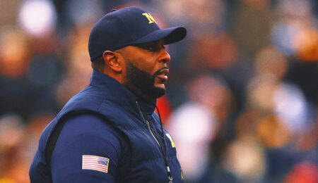 Fired Michigan Head Coach Sherrone Moore Charged With Stalking, Home Invasion