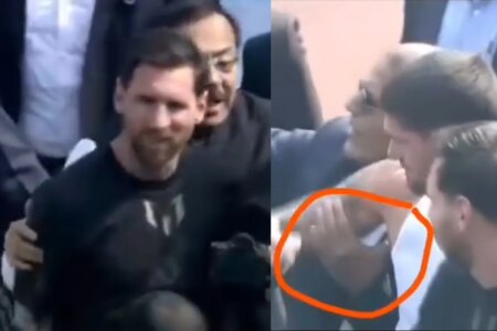 Forced hugs and shoving, Lionel Messi and Rodrigo De Paul receive disrespectful treatment in India