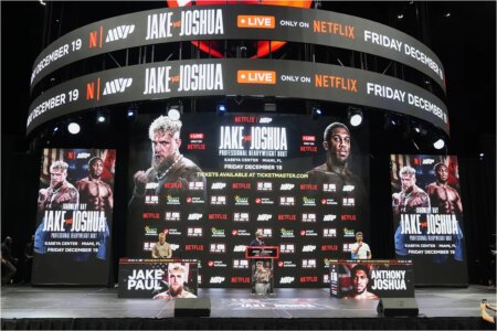 Jake Paul vs Anthony Joshua undercard: Who is on the card for the Netflix boxing event?