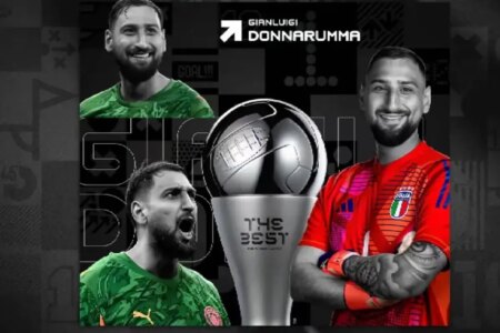 Donnarumma wins The Best award for best goalkeeper