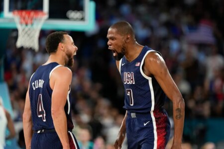 Kevin Durant blames Stephen Curry for what he sees as the steady decline of the NBA All Star Game