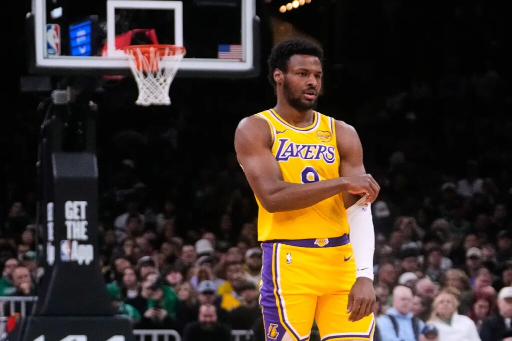 Bronny James struggles in the G League as his role and spotlight with the Lakers fade drastically