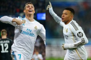 Kylian Mbappé, one goal away from breaking Cristiano Ronaldo’s historic record with Real Madrid