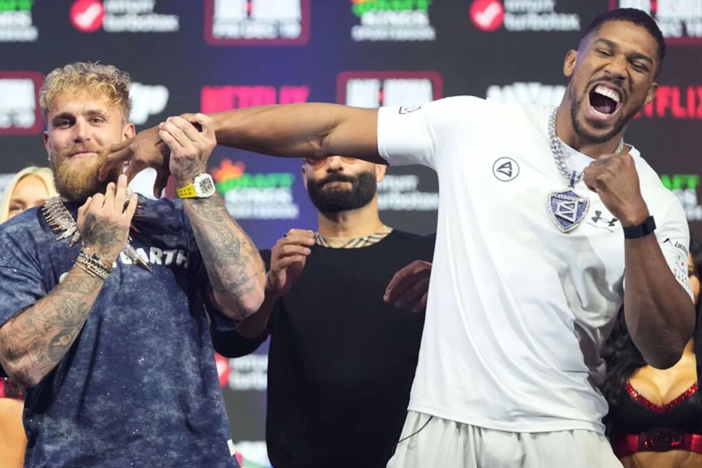 Jake Paul and Anthony Joshua fight have fans questioning the boxing bout