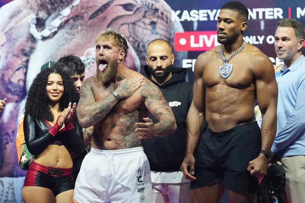 Anthony Joshua: The great hope for Jake Paul haters