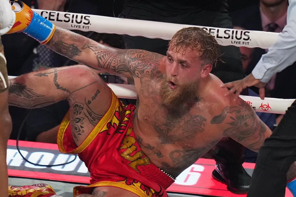 Jake Paul gives an update on his broken jaw surgery after KO loss to Anthony Joshua