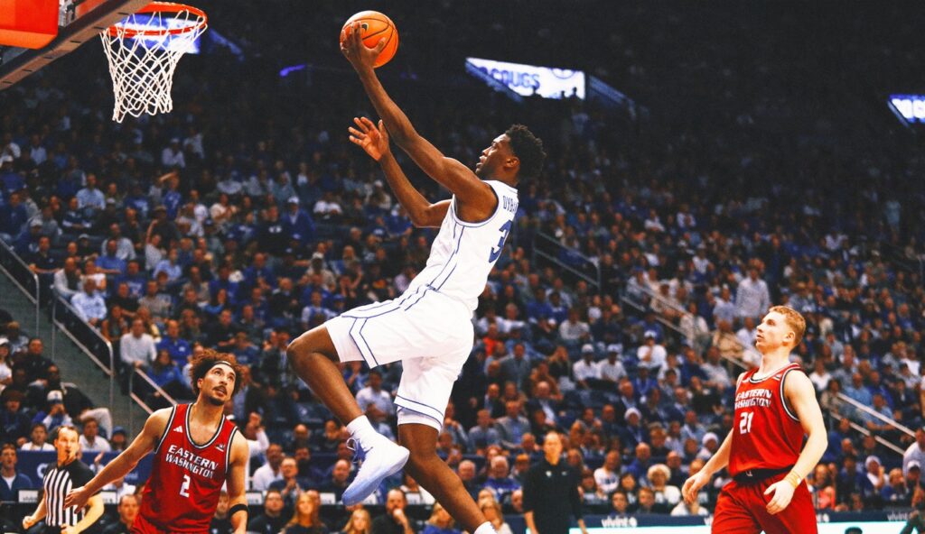 Last Night in College Basketball: BYU Freshman Star AJ Dybantsa Makes History