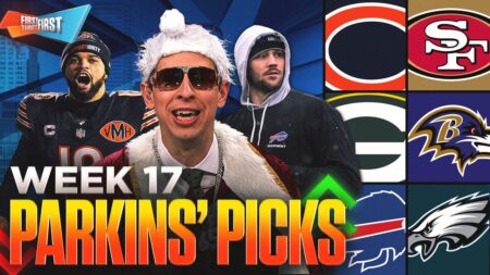 Caleb Williams, Bears WILL upset 49ers to keep Danny’s hot, undefeated streak alive in Parkins’ Picks 😤 | First Things First
