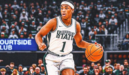 Jeremy Fears Jr. Scores New Career High to Lead No. 9 Michigan State Past Cornell