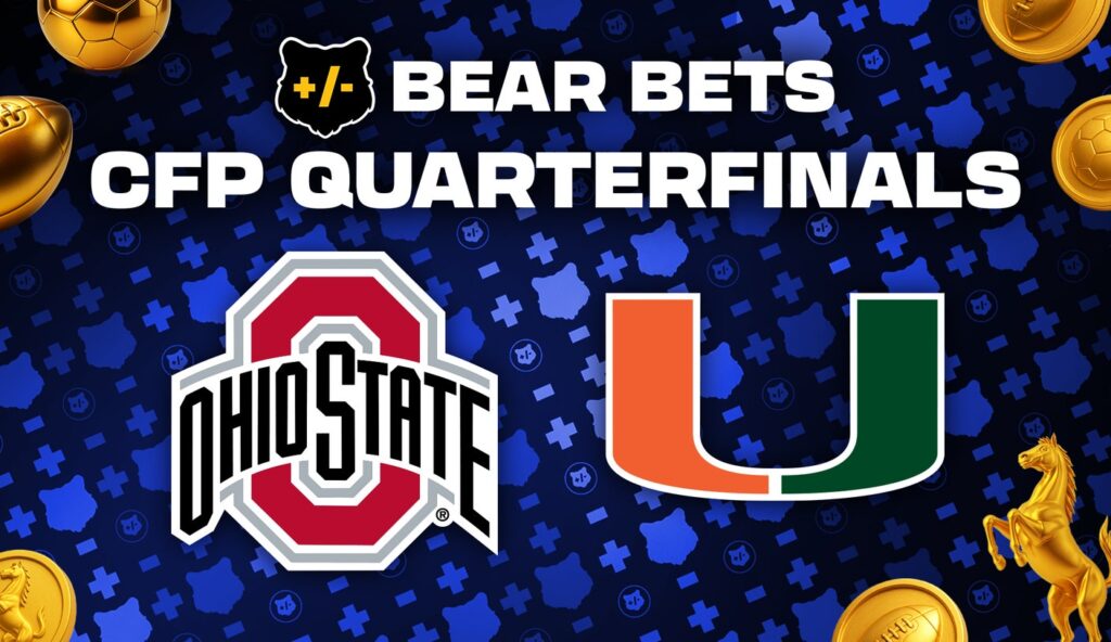 2025 CFP Quarterfinals Odds: Chris ‘The Bear’ Fallica’s Expert Picks, Best Bets