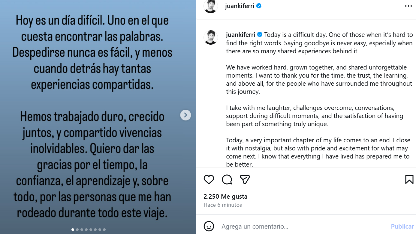 Carlos Alcaraz and Juan Carlos Ferrero part ways and Samuel Lopez stays on as coach