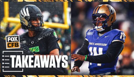 4 Takeaways from Oregon’s Blowout of James Madison in CFP First Round