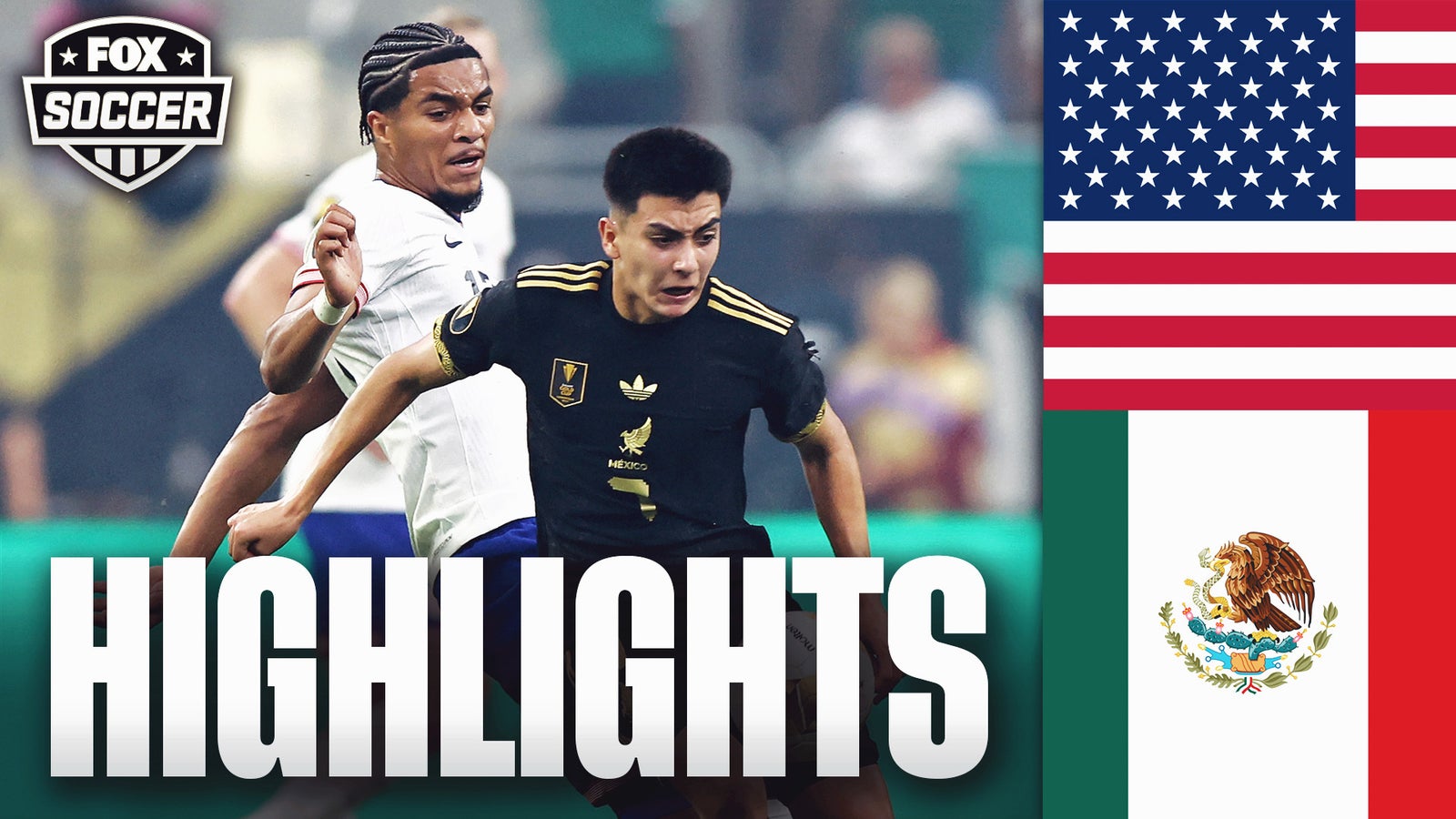 United States vs. Mexico Concacaf Gold Cup Highlights | FOX Soccer