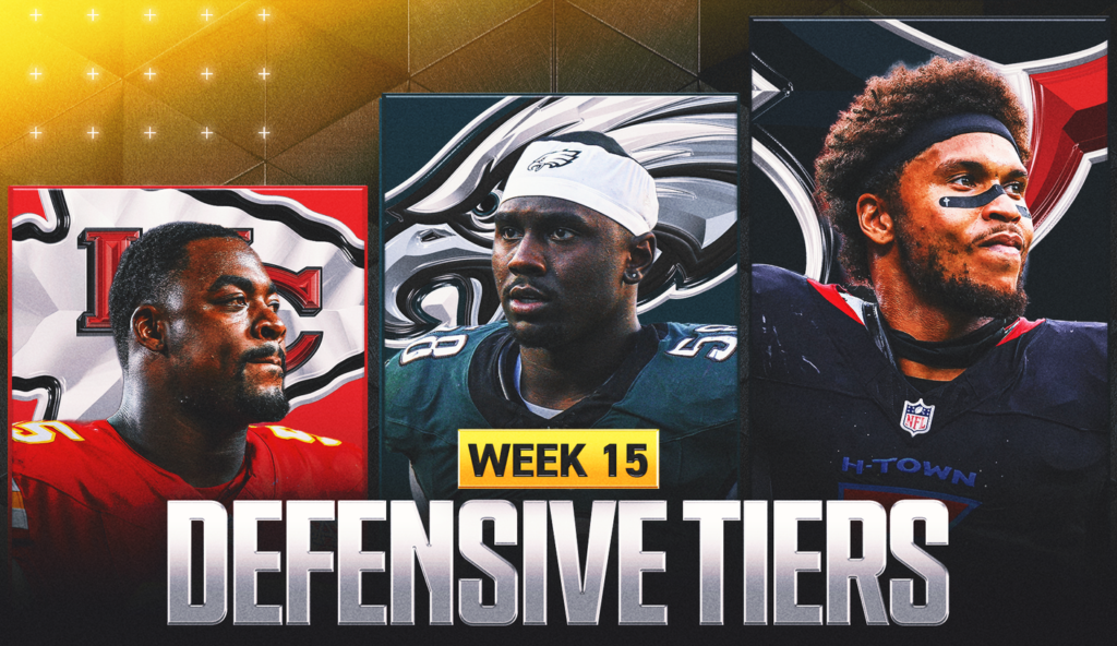 2025 NFL Defensive Tiers Week 15: Texans in Class of Their Own; Eagles Step Up