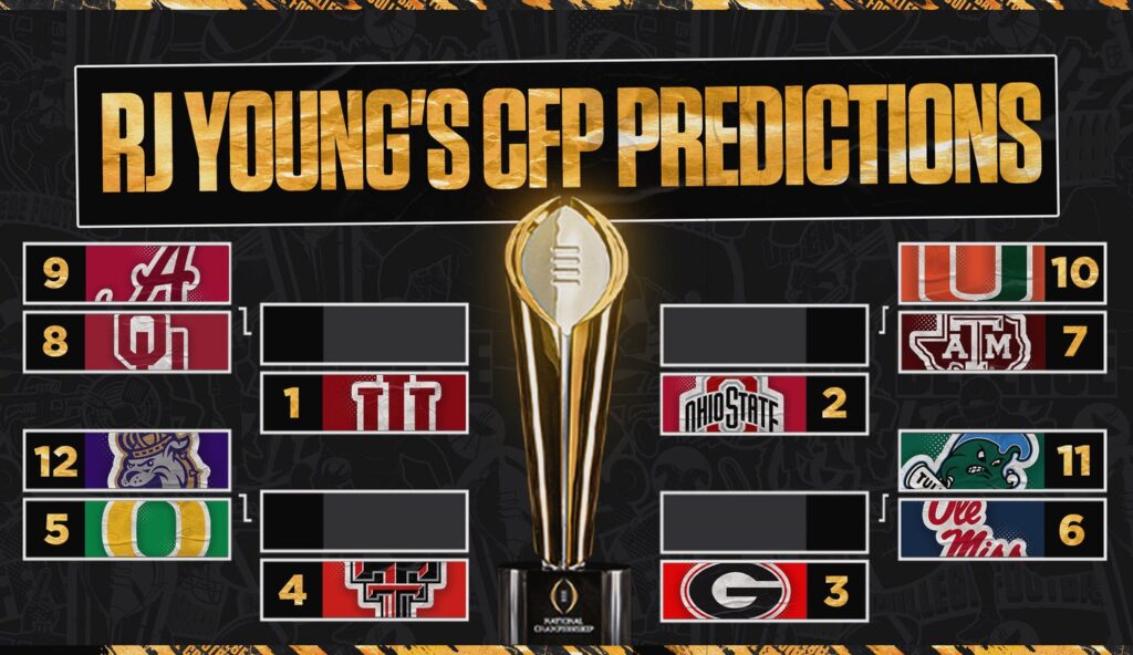 College Football Playoff Predictions: First-Round Winners to The National Champion