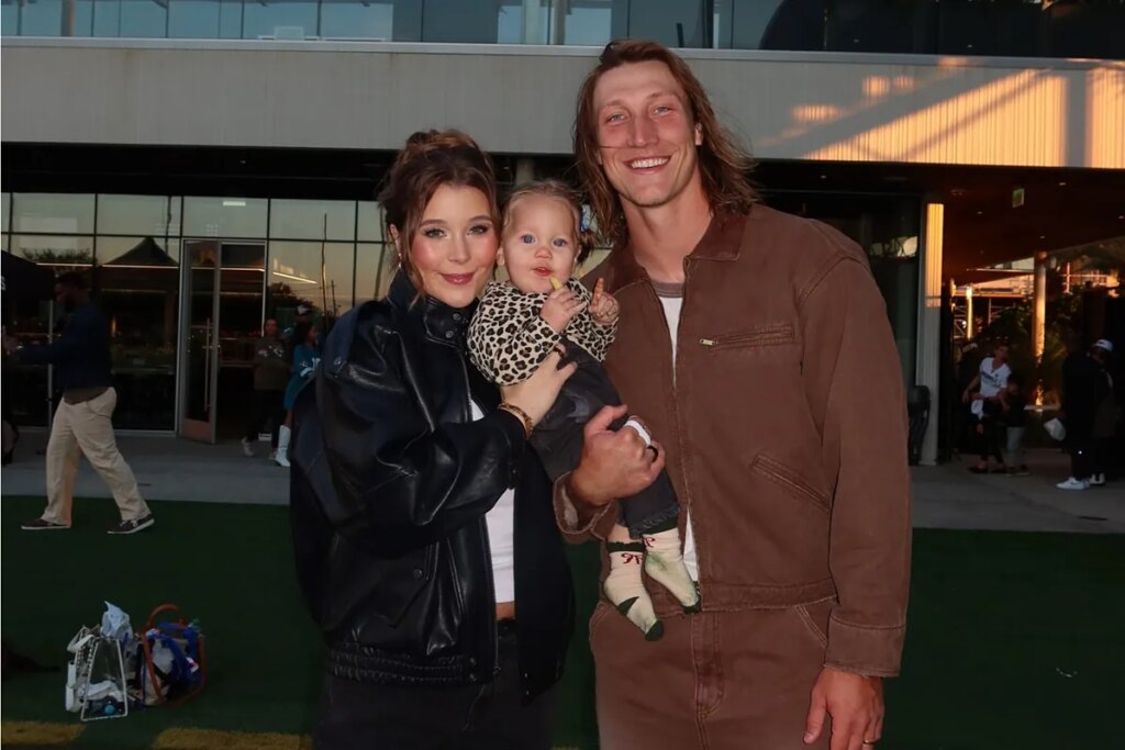 Trevor Lawrence’s wife shares adorable “make-up” photos of daughter Shae