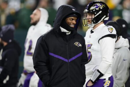Lamar Jackson’s return to practice gives Ravens hope before winner take all showdown