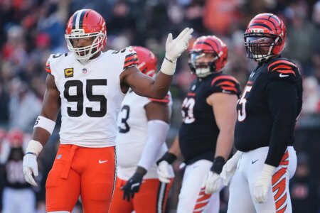 Record recently set by Myles Garrett downplayed by critics