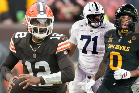 Shedeur Sanders welcomes two high-impact players to the Browns in a new Mock Draft