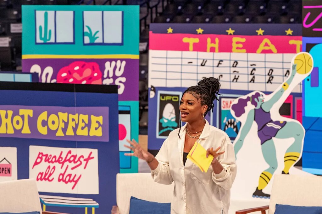 Presenter Taylor Rooks recounts babysitting NFL talent Josh and Caleb Downs before her fame