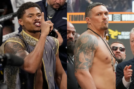 Shakur Stevenson looks past Oleksandr Usyk and names top boxer post-Terence Crawford era