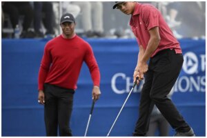 Tiger Woods’ viral interaction with son Charlie that is winning the internet